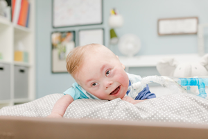 Finn with his nurse — a bond built through years of dedicated pediatric home care